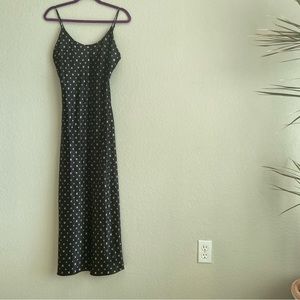 Vintage Slip Dress Maxi Full Length Gown